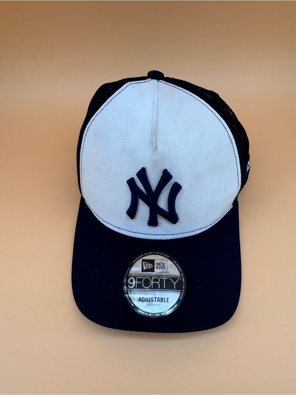 New York Yankees Baseball New Era 9Fifty SnapBack Adjustable Hat Navy Blue